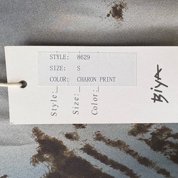 Biya Johnny Was Silk Maxi Dress Size Small - Picture 6 of 7